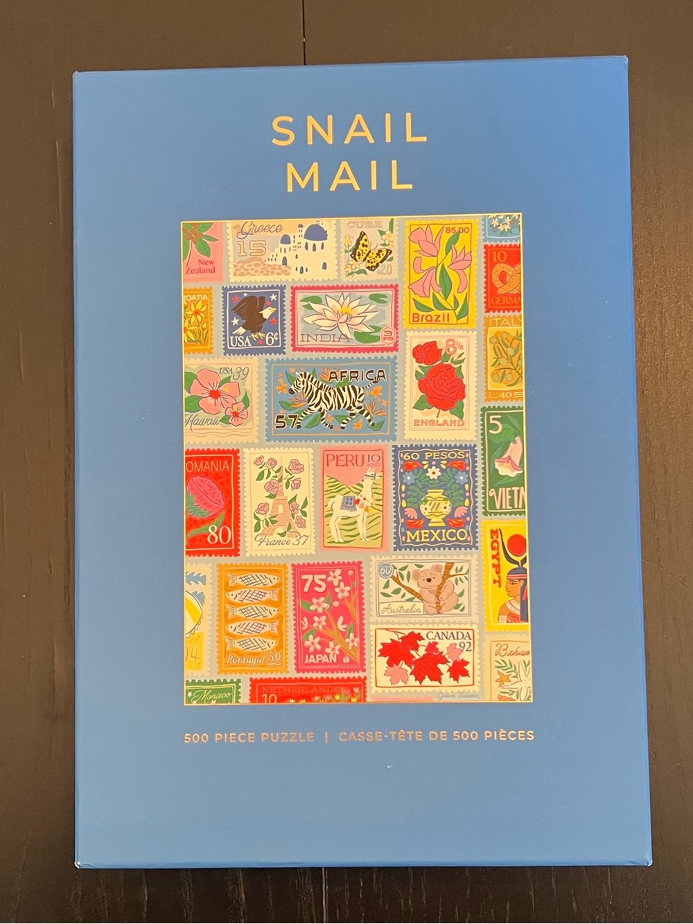 Hobbry Snail Mail Puzzle -500 Piece Puzzle